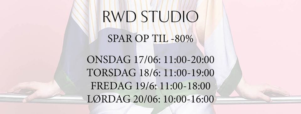 RWD STUDIO LAGERSALG